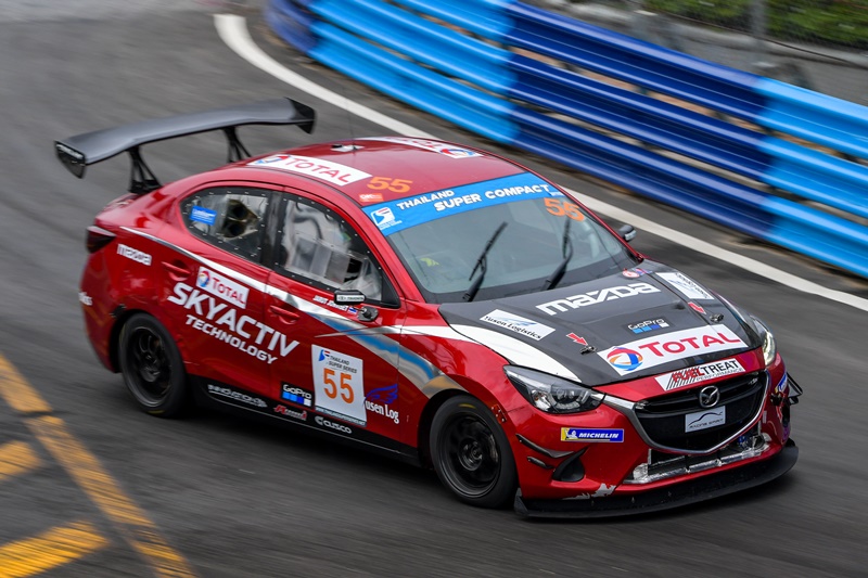 Mazda คว้าแชมป์ 2 สนามรวด ในไทยแลนด์ ซูเปอร์ ซีรี่ส์ 2019