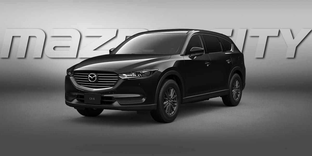 รีวิว New Mazda CX8 รุ่นใหม่ 2021 - สีดำ Jet Black