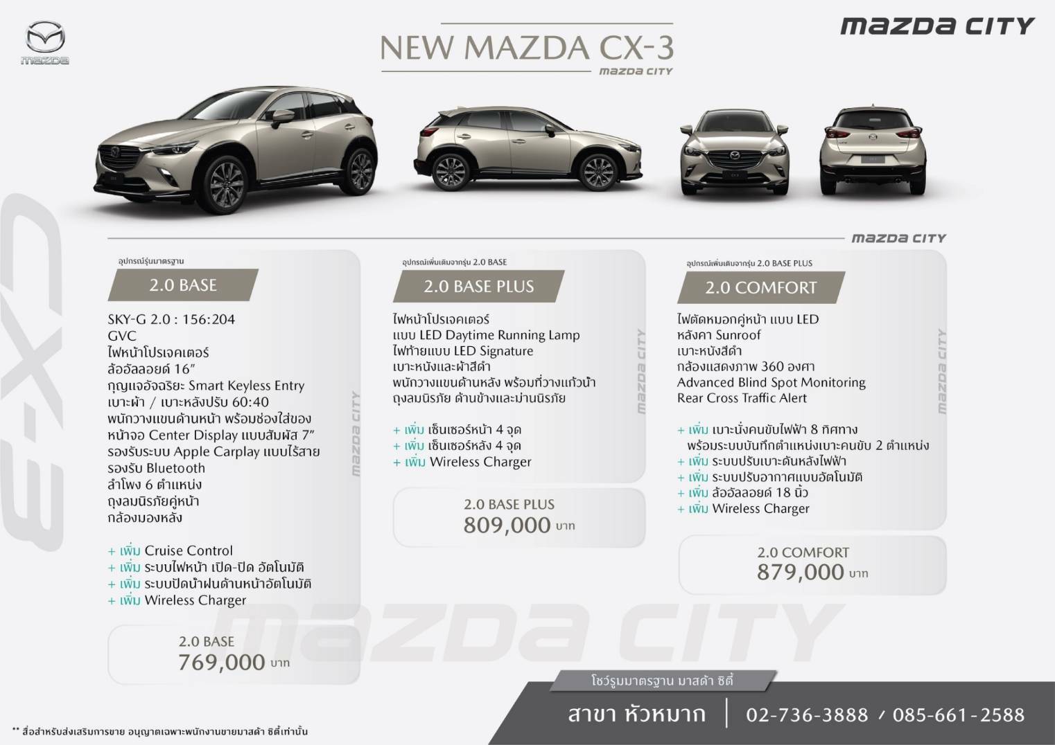 Spec New Mazda CX-3 - Mazda City